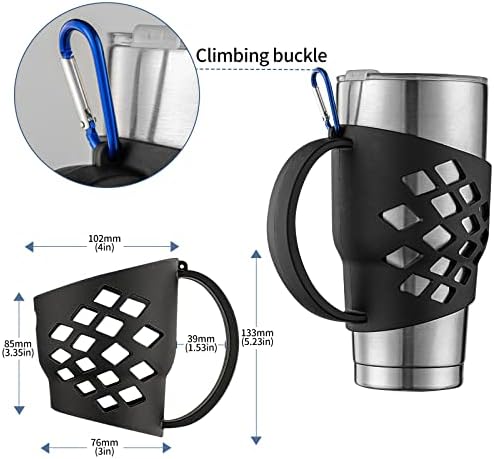 SHTCSZBA Држач За Силиконски Ракави за Тамблери од 30 мл, Држач За Силиконски Ракави За Ракави За Yeti Rambler/Rtic Tumbler/Држач