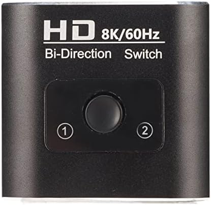 8K HD Multimedia Interface Switcher, 2 во 1 out или 1 во 2 Out HD видео сплитер BI Directional Switcher, 60Hz на 8K, 120Hz на 4K, за видео конверзија