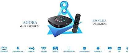 BRAATV 2022 HTV8 BOX BRAZIL H8 TV BRAZIL Нова верзија на бразилската ТВ кутија 2.4GHz/ 5GHz WiFi 4K UHD Bluetooth 5.0