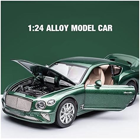 Скала модел на автомобил за континентална легура на легура на легура на автомобили Звук светло подарок 1:24 Пропорција