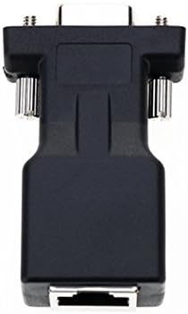 VGA до RJ45, Cooso VGA Adapter за машки екстендер на RJ45, Поддржете го CAT5 и CAT6 кабел до 65ft 3packs