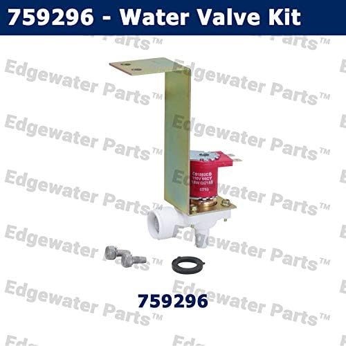 Делови на Edgewater 759296 Комплет за вентил на мраз, компатибилен со Вител, ГЕ, фрижидер
