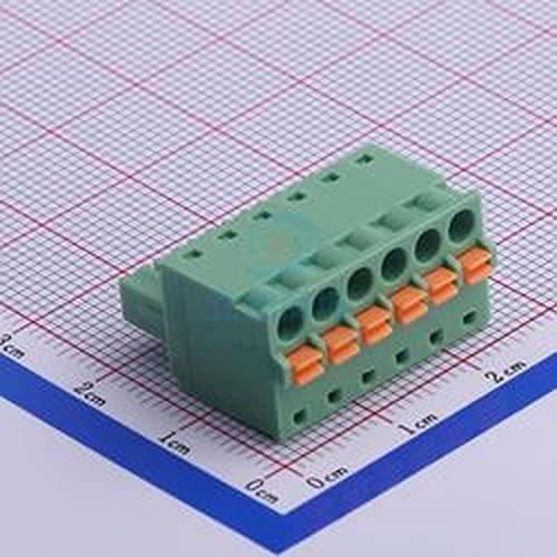 1 парчиња 3,81мм број: 1 пин: 6 приклучок за терминал P = 3,81mm приклучок 3.81mm KF2EDGKD-3.81-6P