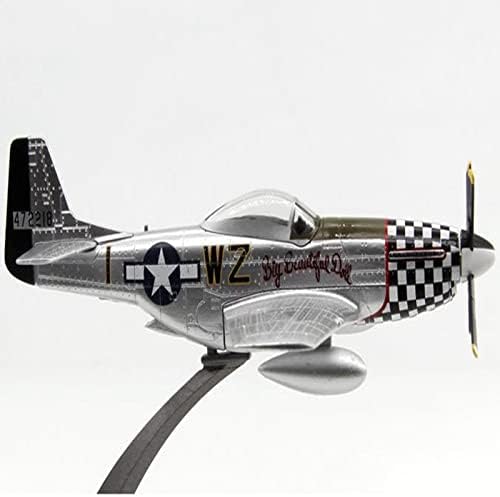 Mookeenone 1:72 Американска армија AIR P-51 Mustang Fighter Aircraft Model Симулација на авиони модел авијациски модел комплети за авиони за