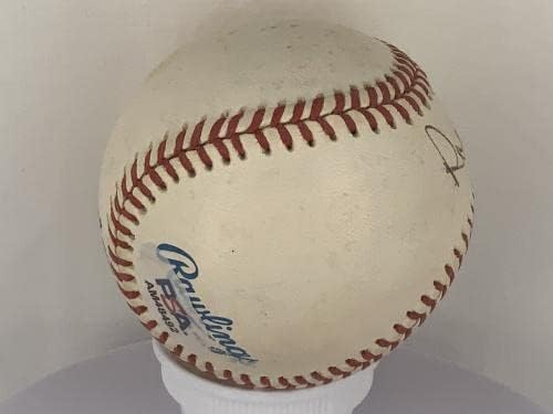 Робин Јонт Хоф Милвоки Пиварите потпишаа MLB Baseball PSA/DNA Auto LOA - автограмирани бејзбол