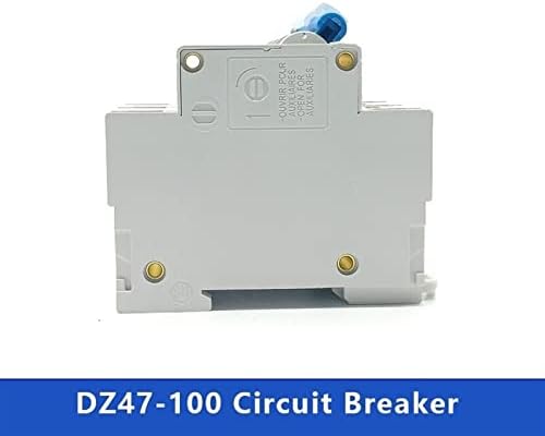 LIUGOU 1pcs Прекинувач DZ47 63A 80A 100A 125A MCB 10ka Минијатурен Прекинувач За Воздух Со Висок Капацитет НА Кршење 1P 2P 3P 4P