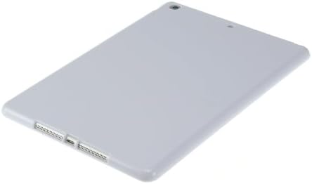 Дупи Цврст Футрола Тпу За iPad Воздух Еднобојна Мат Силиконска Кутија Браник Покријте Бело
