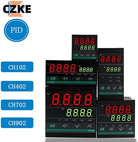 TPUOTI Двојно излез SSR и реле CH102 CH402 CH702 CH902 Две реле излез LCD дигитален PID интелигентен контролер на температура48-240V AC