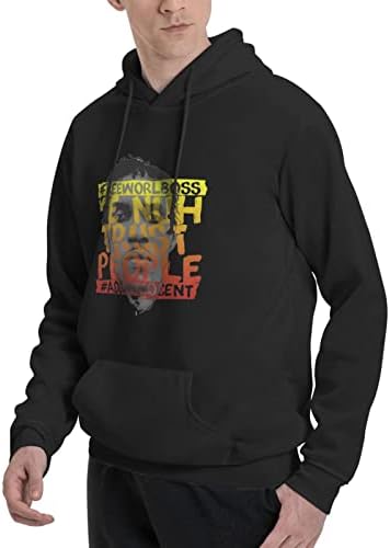 Julemy Vybz Kartel Hoodie Man's Casual Sweatshirt Pullover Hoody со џебови