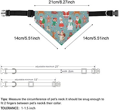 Божиќ Дедо Мраз Животно Куче Јака Бандана Миленичиња Триаголник Шамија Мачка Кутре Јаки Шалови Прилагодлив Ремен Маче Шамиче Миленичиња