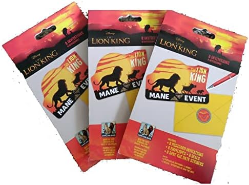 Амсан Лав Кинг Партии за резерви во пакет вклучува 24 покани, 24 коверти, 24 пломби, 24 Зачувај ги налепниците на датумот