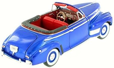 1941 Chevy Special Deluxe Convertible, Blue - Welly 22411WBU - 1/24 Model Diecast Model Car Model