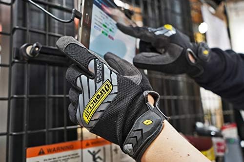 Ironclad Command Pro Работни ракавици; Производства на ракавици на екранот на допир, спроводливи дланка и прсти, сите намени, вклопување