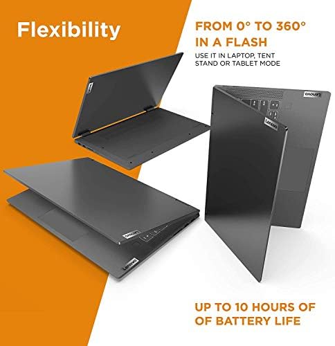 2022 Lenovo IdeaPad Flex 5 2-во-1 лаптоп | 14 екран на допир | AMD 6-јадрен Ryzen 5 5500U | Радеон графики | 16GB DDR4 512GB NVME SSD | WiFi Ax | HDMI | USB-C | Backlit | FPR | Windows 11 Pro Stylus Pen