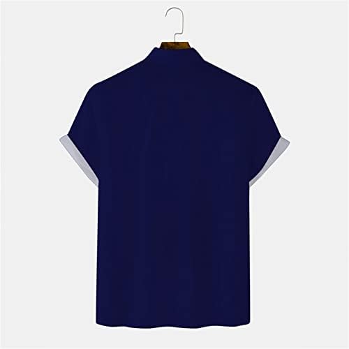 2023 НОВО ДЕН ДЕН ДЕН ДЕН ДЕН 3Д Дигитално печатење Персонализирано модно лаптено копче маица со кошула кратка