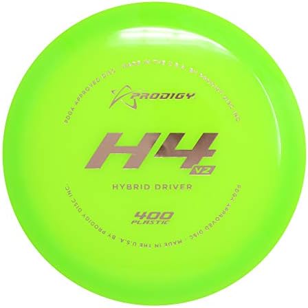 Prodigy Disc 400 H4 V2 | Хибриден возач диск голф диск | Екстремно издржлив | Контрола со најразлични форми на шут |