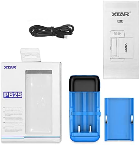 Xtar PB2S полнач за батерии со wallиден адаптер