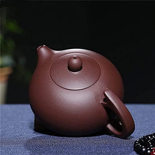 Office чајник чајник 270ml виолетова глина чај сад Класичен филтер чајник автентичен чај со рачно изработена прилагодена чај од зиша постави