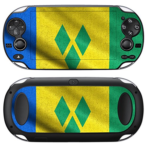 Sony PlayStation Vita Design кожа „Знаме на Свети Винсент“ и „Гренадини“ налепница за декорации за PlayStation Vita