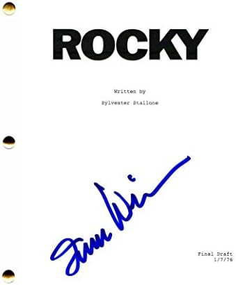 Ирвин Винклер го потпиша автограмот Роки целосен филмски скрипта - Легендарниот продуцент на Оскар, Гудфелас, двојна неволја