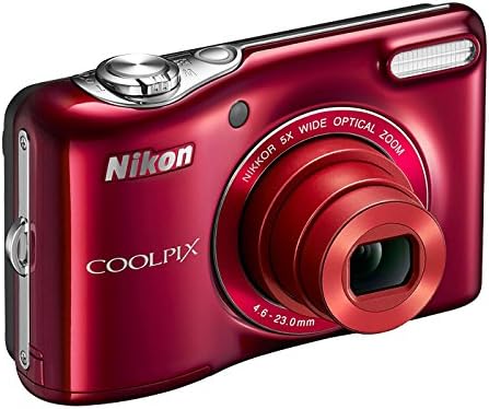 Nikon Coolpix L30 20.1 MP дигитална камера со 5x Zoom Nikkor леќи и 720p HD видео