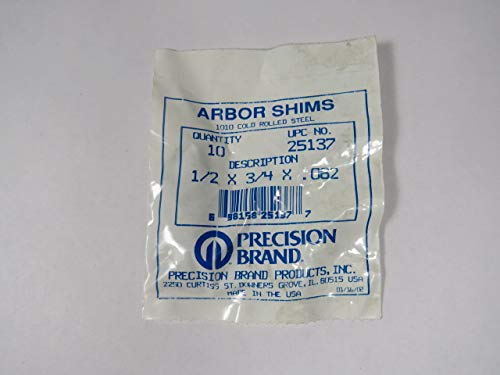 Arbor Shim, 0.0620x1/2 ID, PK10