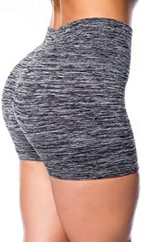 Женски легинци еластични хеланки со високи половини, жени шорцеви атлетски компресивни шорцеви тесни спортски обични јога кратки панталони