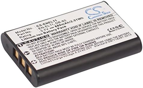 Замена на батеријата за NK CoolPix S550 CoolPix S560 EN-EL11