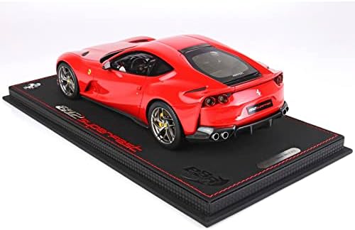 BBR 2017 812 Superfast Rosso Corsa Red со Display Case ограничено издание на 212 парчиња ширум светот 1/18 Model Car P18147 I