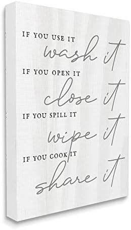Студените индустрии со душевна рустикална кујна правила споделете ја цитат калиграфија, дизајн од лил 'rue