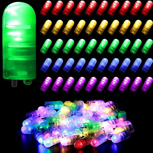 Mudder 50 парчиња LED балонски светла мини батерии LED партиски светла сијалици за тиква хартија фенер Балон свадба Ноќта на вештерките