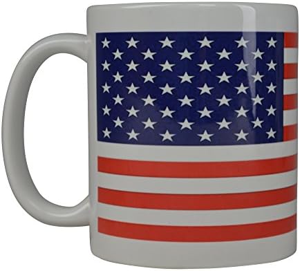 Rogue River Tactic Tactical Најдобро кафе кригла во САД, старо слава знаме Американски патриот Новист, одличен подарок идеја за мажи татко татко татко сопруг воен ветеран конзе