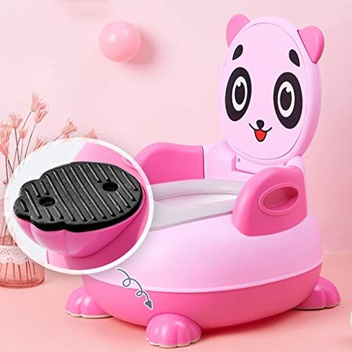 Gdsmtg симпатична панда деца ситни тоалети со рачки, преносен стол за обука за бебешки мали деца преносни