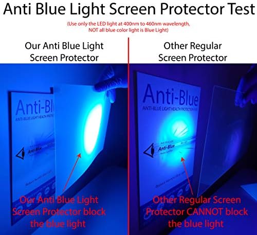 Премиум анти -сино светло заштитник на екранот за ТВ 49 инчи. Филтрирајте сина светлина што го олеснува компјутерското напрегање