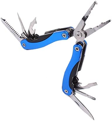 Tefola Multitool Pliers Не'рѓосувачки челик кампување мулти-алатки за преклопување преносен преносен риболов менувач Мулти-постери што