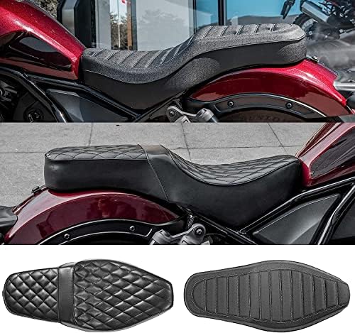 Интегрирана перница за мотоцикл Tazgantax за Rebel1100 возач на патнички возачи со двојно двојно седиште со двојно двојно седиште, компатибилен