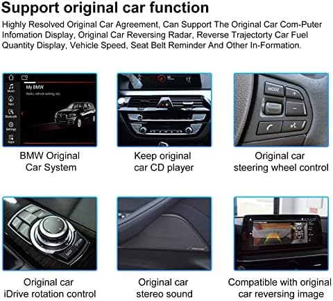 Автомобил ГПС Навигатор Андроид 12 Стерео за Bmw 3 4 Серија F30 F31 F32 F33 F34 F36 со iDrive Систем Задржан 12.3 инчен Блу-Зраци Екран Со CarPlay, NBT Систем Octa Core 2GB RAM МЕМОРИЈА 32GB ROM