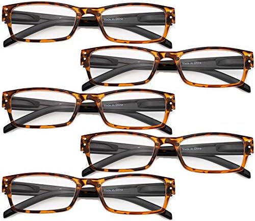 БФОКО 5 Парови Класични Очила За Читање Жени Читатели Очила Мажи