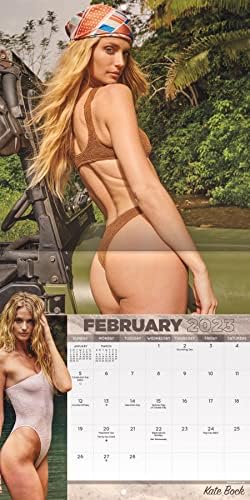 Спортски илустриран-Swimsuit Calendar 2023-Делукс 2023 Si-Swimsuit Wallиден календар пакет со над 100 налепници за календари