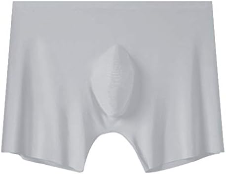 Sheoo секси машка долна облека u булбучна торбичка види преку гаќички транспарентни новини машки удобност секси долна облека сива
