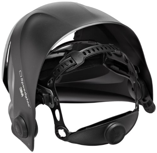 3M 51135893654 Speedglas 9100 Шлемот за заварување 06-0300-51, со лента за глава и сребрен преден панел