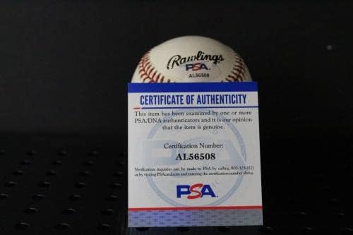Jackек Кларк потпиша бејзбол автограм авто -автограм PSA/DNA AL56508 - Автограмирани бејзбол