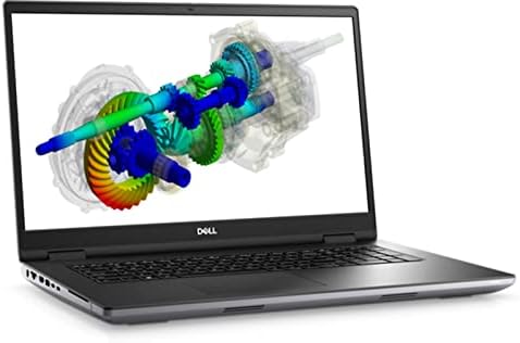 Dell Прецизност 7000 7770 Работна Станица лаптоп | 17.3 FHD | Core i7-1TB SSD-16GB RAM МЕМОРИЈА-RTX A3000 | 16 Јадра @ 4.8 GHz - 12 Gen CPU-6GB