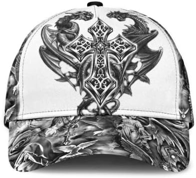 Piaceshirt - Премиум уникатен Исус капа за уникатен стил, печати 3Д капи