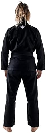 Kingz kore gi brazilian jiu jitsu - женски лесен траен bjj kimono - ibjjf легален - 375GSM Pearl Weave Pro Training