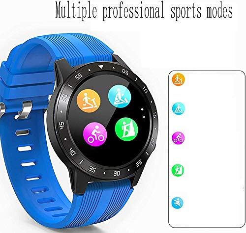 SmartWatch Fashion Mase Smart Sports Watch Fitness Tracker Tracker Tracker Паметен нараквица со чекор за следење на спиењето калории контра паметен часовник погоден за мажи и жени случајни WATC Health Fit