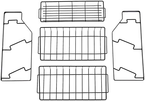 NC Black Three The Ther Tier Kitchen Sember Storage Rack Counter Организатор Спајс Рек