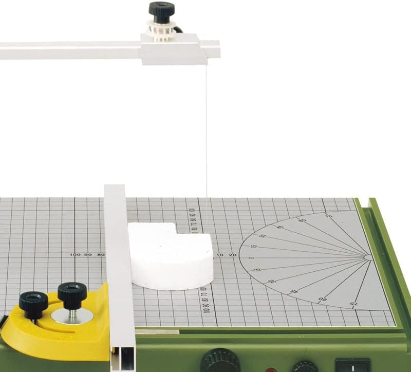 Модел на машина за сечење на пена Proxxon што прави табела за сечење на електрична жица, 220V ~ 240V 20W 50/60Hz Табела: 390 * 280мм
