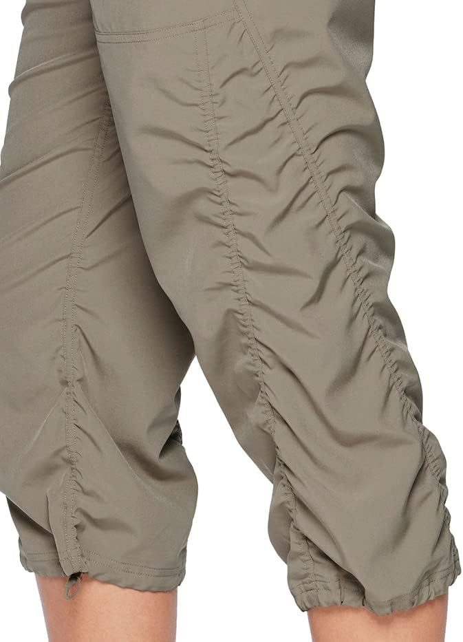 RBX активна женска модна лесна лесна истегнување ткаени тело за лизгање на каприци за панталони