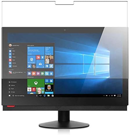 Филм за заштитник на екранот Puccy 3 пакет, компатибилен со Lenovo ThinkCentre M910Z сè-во-едно 10NT0006JP 23,8 AIO TPU чувар （Не заштитени со